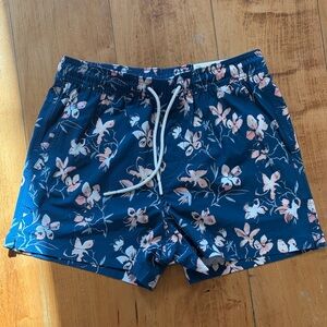American Eagle Outfitters Navy Floral men’s Swim Trunks 3” XS NWT